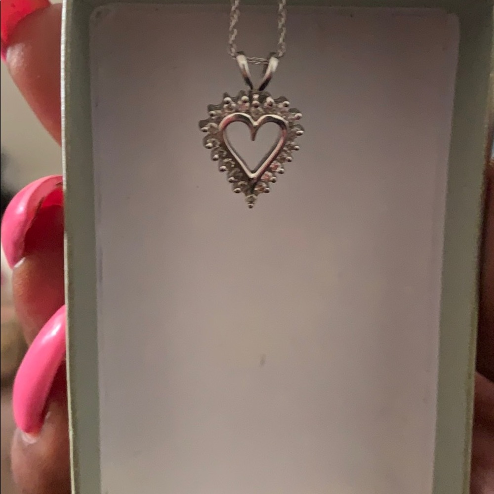 White Gold Diamond Necklace